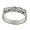 Bague en or blanc avec diamants de 0,92 ct