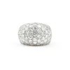 Bague en or blanc avec diamants de 2,80 carats