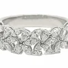 Bague en or blanc avec diamants de 1.010 carats