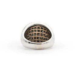 Bague en or blanc avec diamants de 0,76 carat