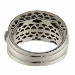 Bague en or blanc avec diamants de 0,84 ct