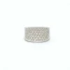 BAGUE EN OR BLANC ET DIAMANTS