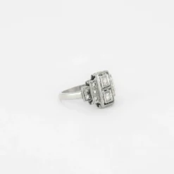 Bague en Or blanc et diamants