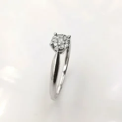 Bague en Or blanc et Diamants