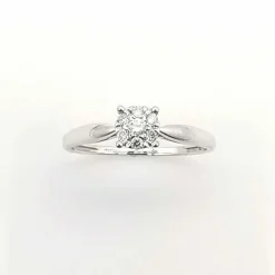 Bague en Or blanc et Diamants