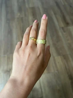 Bague en or et diamants