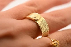 Bague en or et diamants