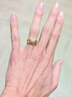 Bague en or et diamants