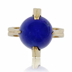 Bague en or et lapis lazuli vintage