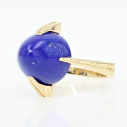 Bague en or et lapis lazuli vintage