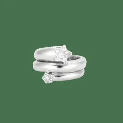 Bague en Or gris, diamants