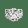 Bague en or gris et diamant