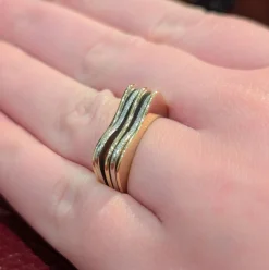 Bague en or jaune