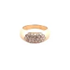 Bague en Or jaune & diamants