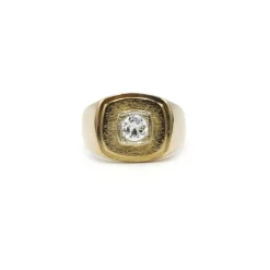 Bague en Or jaune & Diamant