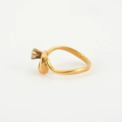 Bague en Or jaune & diamants