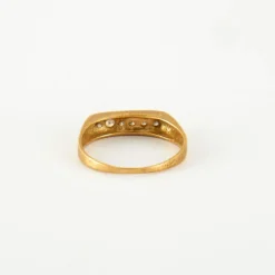 Bague en Or jaune & diamants