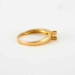 Bague en Or jaune & diamants