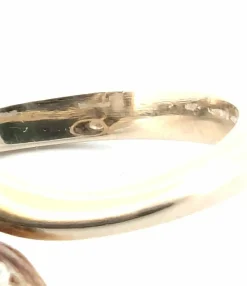 Bague en or jaune avec diamants