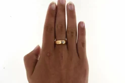 Bague en Or jaune, Diamants