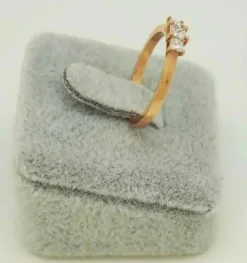 Bague en Or jaune, diamants