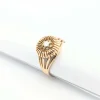 Bague en or jaune et diamant