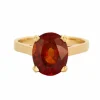 Bague en or jaune et grenat spessartite