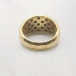Bague en Or jaune Rubis et Diamants