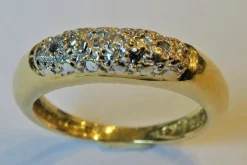 Bague en or 18k et diamants