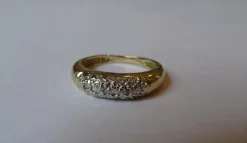 Bague en or 18k et diamants