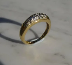 Bague en or 18k et diamants