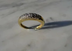 Bague en or 18k et diamants