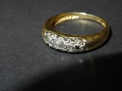 Bague en or 18k et diamants