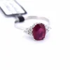 BAGUE EN OR 18KT - RUBIS ET DIAMANTS