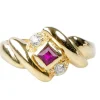 Bague en or massif
