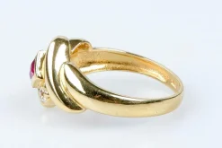 Bague en or massif