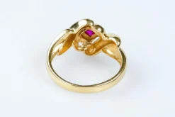 Bague en or massif
