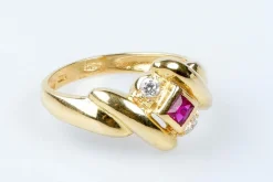 Bague en or massif