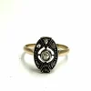 Bague en or, époque Jugendstil