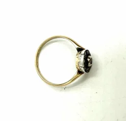 Bague en or, époque Jugendstil