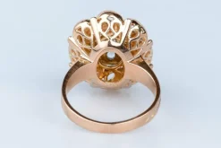 Bague en or rose 18 cts