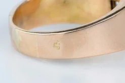 Bague en or rose 18 cts