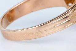 Bague en or rose 18 cts