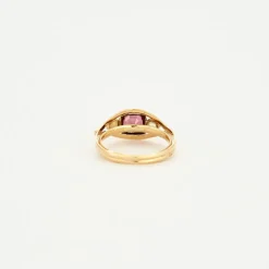 Bague en Or Tourmaline et Perle