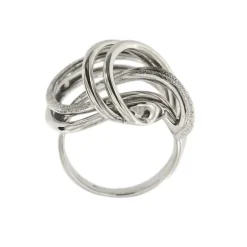 Bague en or tressé