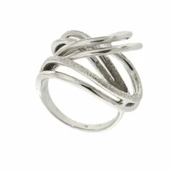 Bague en or tressé
