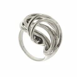 Bague en or tressé
