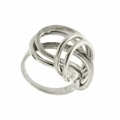 Bague en or tressé