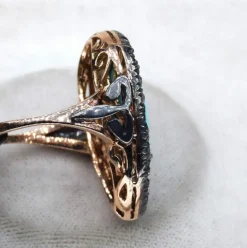 Bague en or turquoise de l’époque victorienne