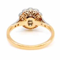 Bague en platine et Diamants